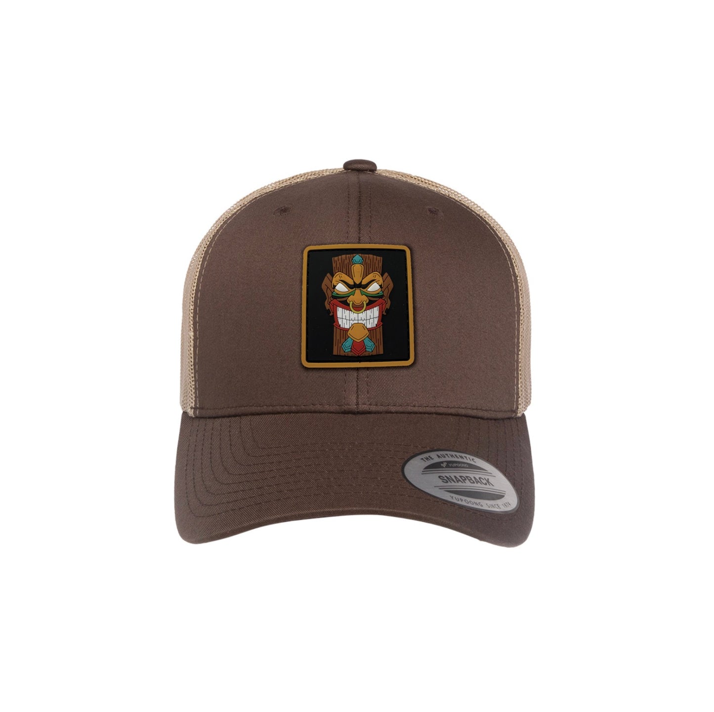 Dark Tiki PVC Patch Hat