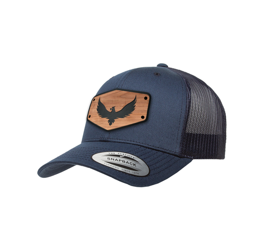 Trucker Hat with Eagle Design