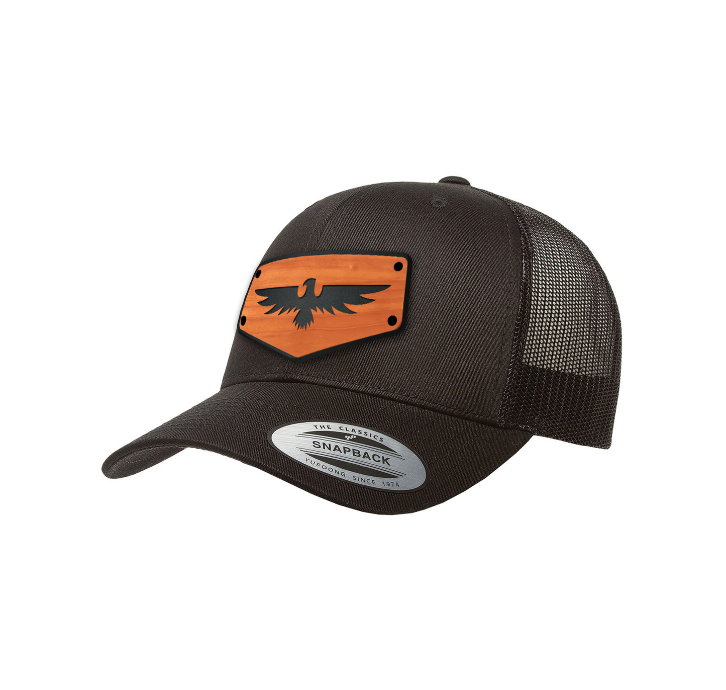 Trucker Hat with Eagle Design