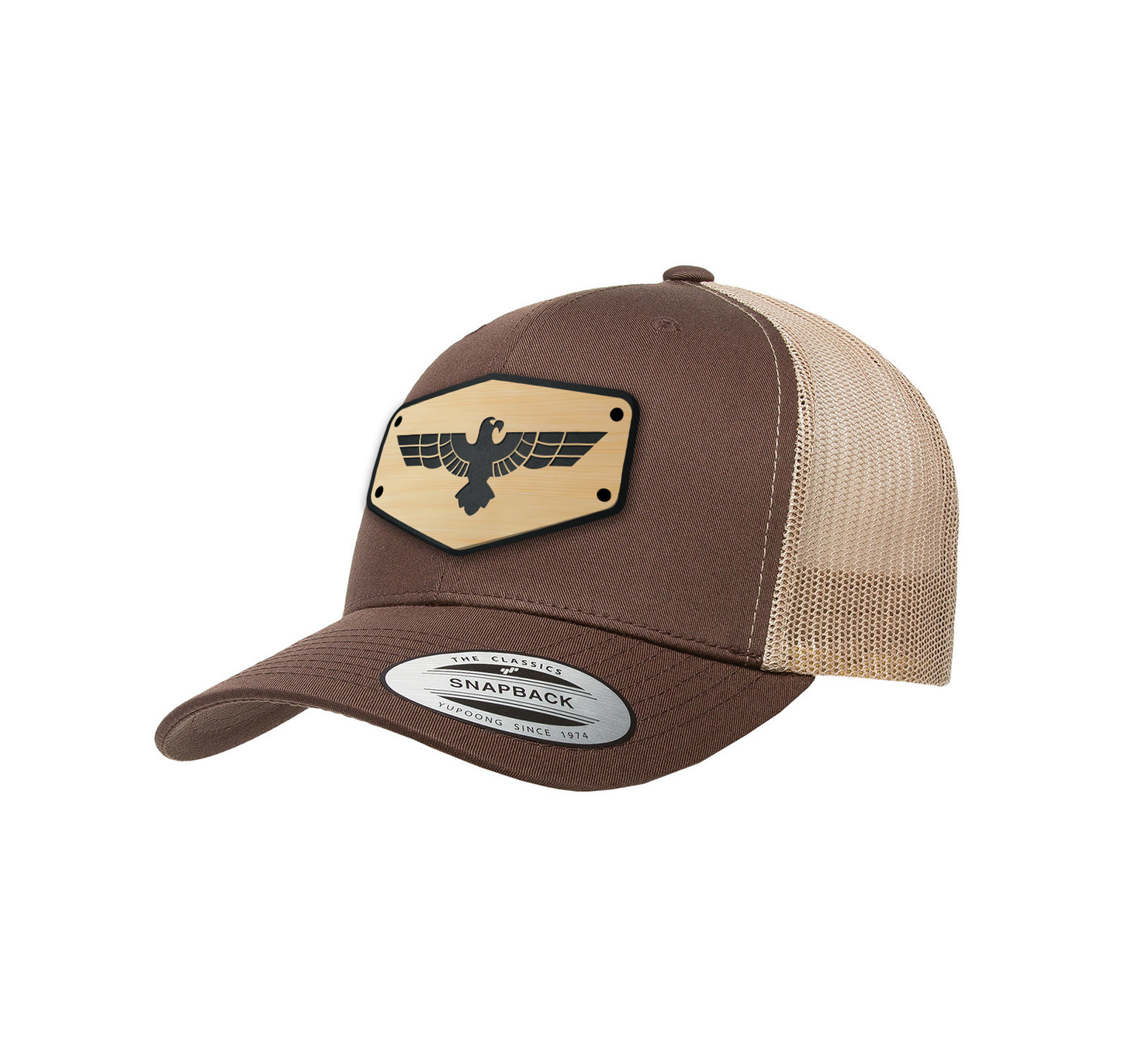 Trucker Hat with Eagle Design