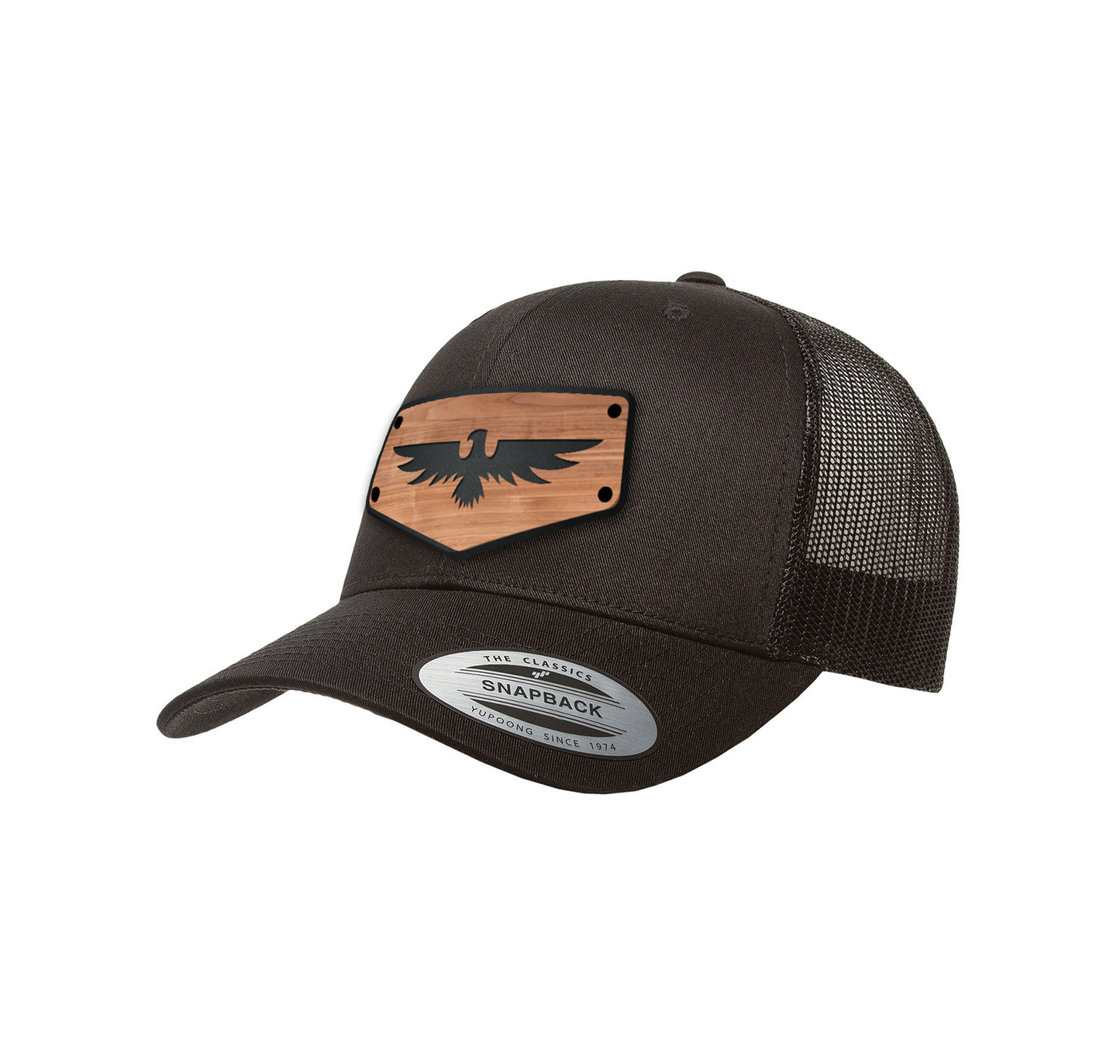 Trucker Hat with Eagle Design