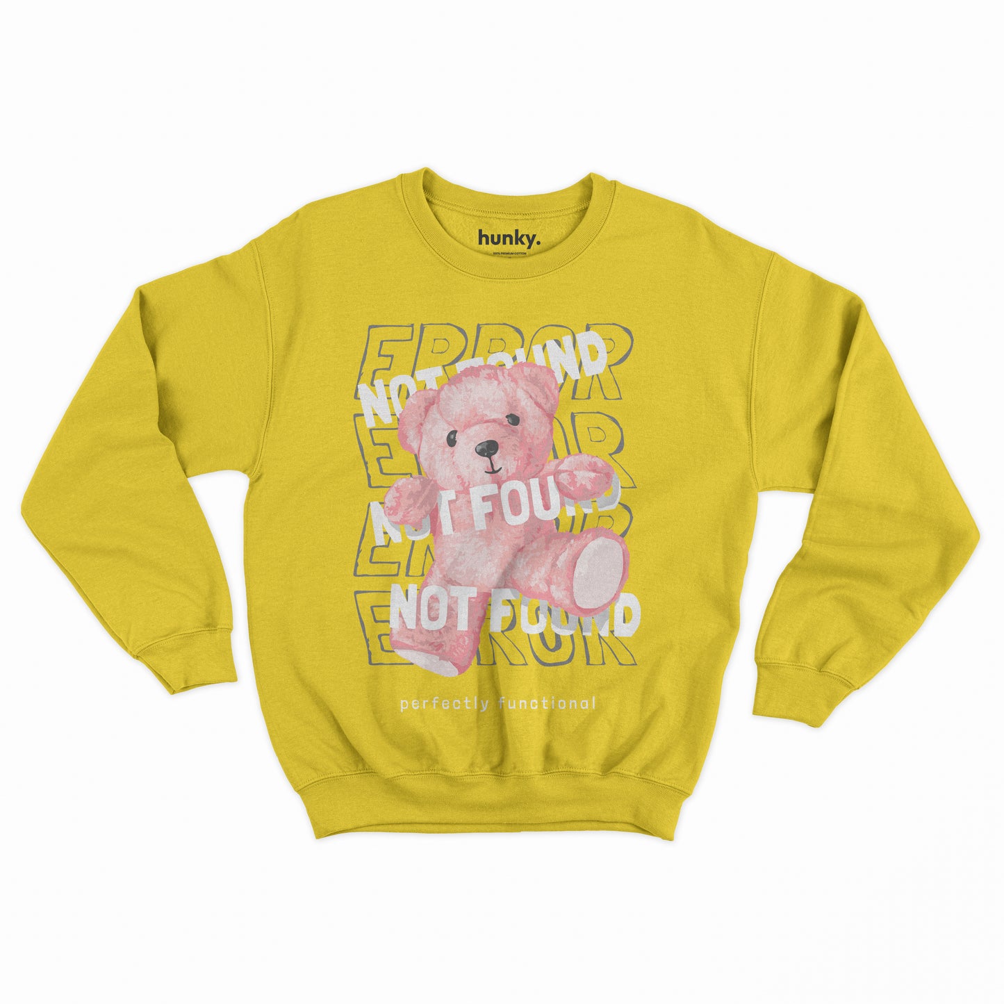 Not Found Bear Sweatshirt