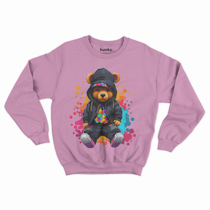 Hooded Bear Sweatshirt