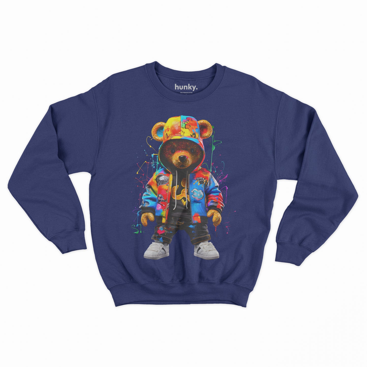 Cool Hooded Bear Sweatshirt