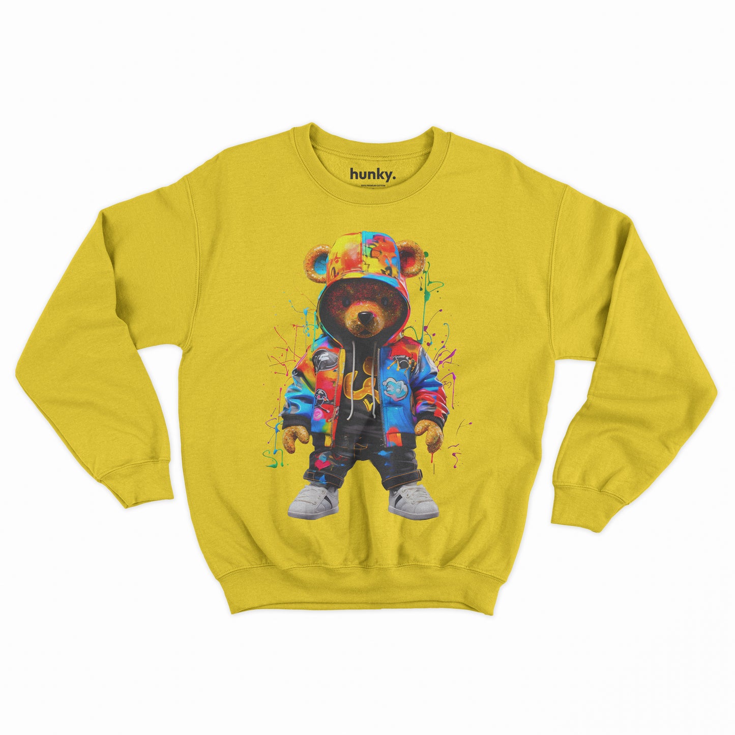 Cool Hooded Bear Sweatshirt