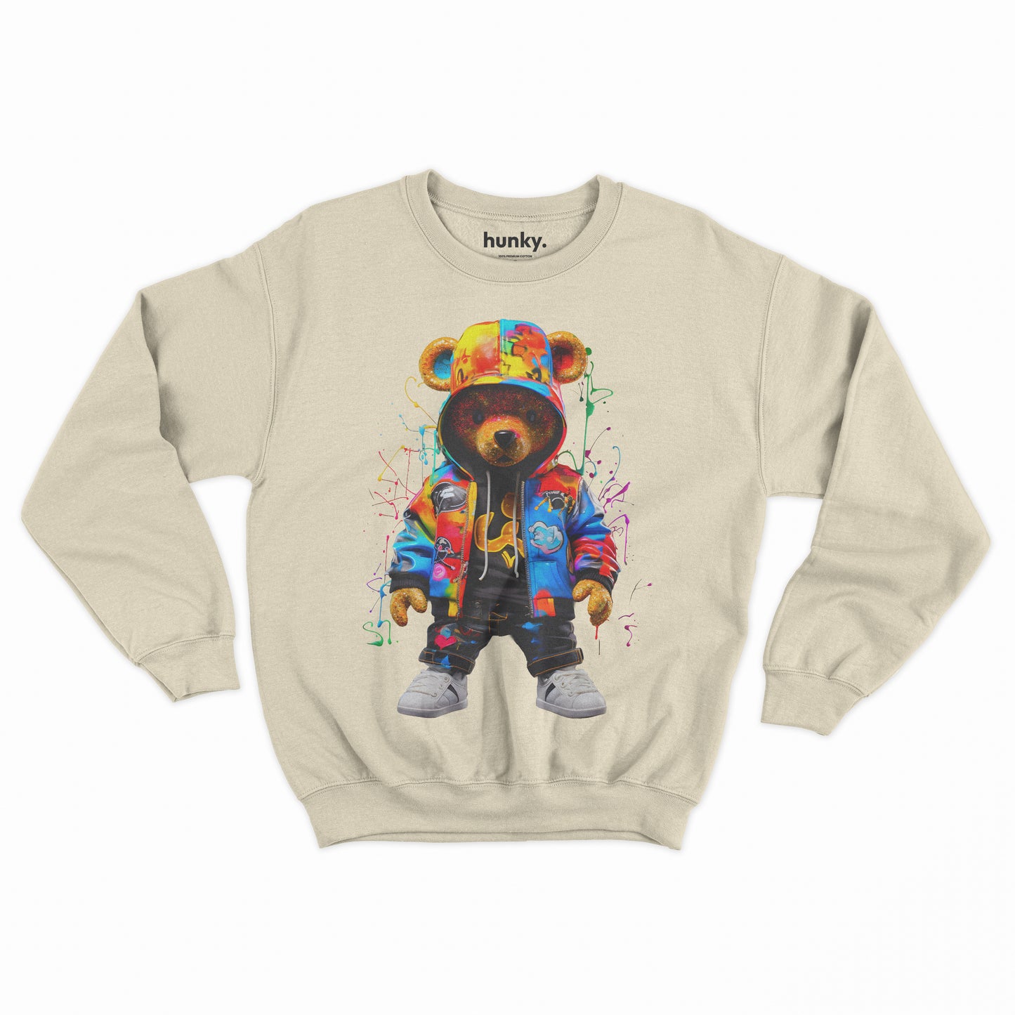 Cool Hooded Bear Sweatshirt