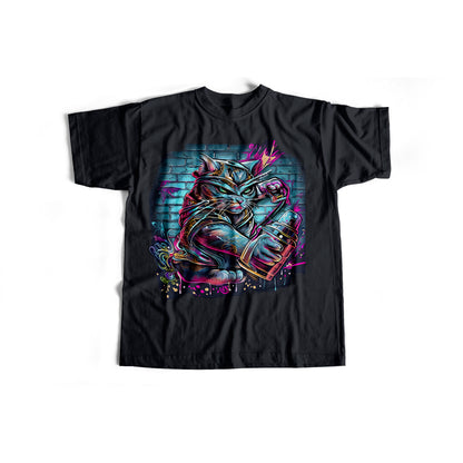 Graffiti Cat T-Shirt