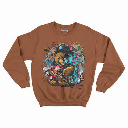 Graffiti Bear Sweatshirt