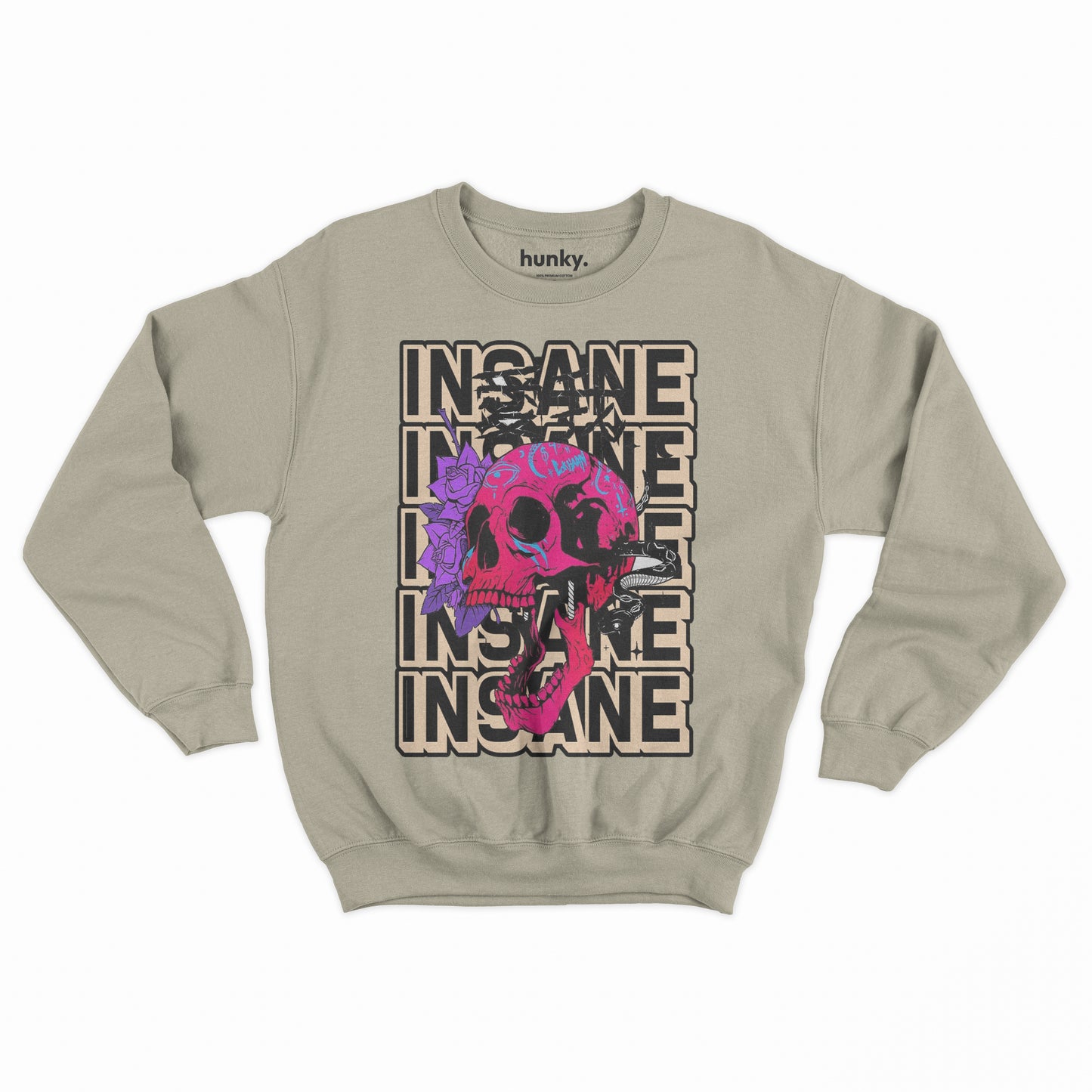 Insane Skull Sweatshirt