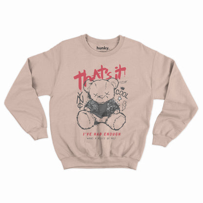 Tired Bear Sweatshirt