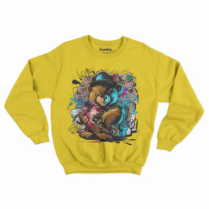 Graffiti Bear Sweatshirt