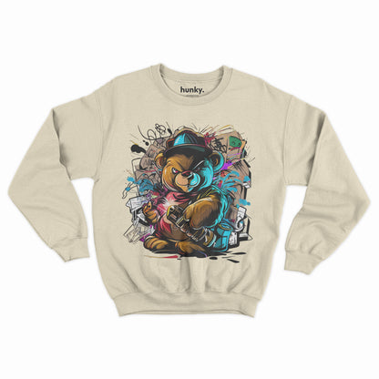 Graffiti Bear Sweatshirt