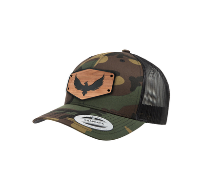 Trucker Hat with Eagle Design