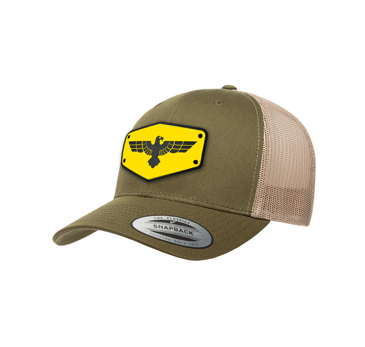 Trucker Hat with Eagle Design