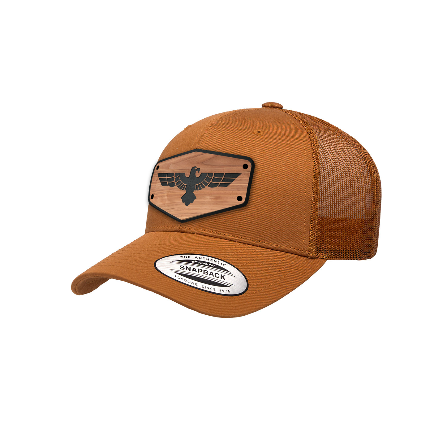 Trucker Hat with Eagle Design