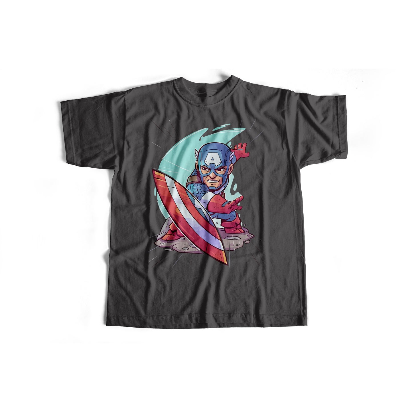 Superhero Captain America T-Shirt