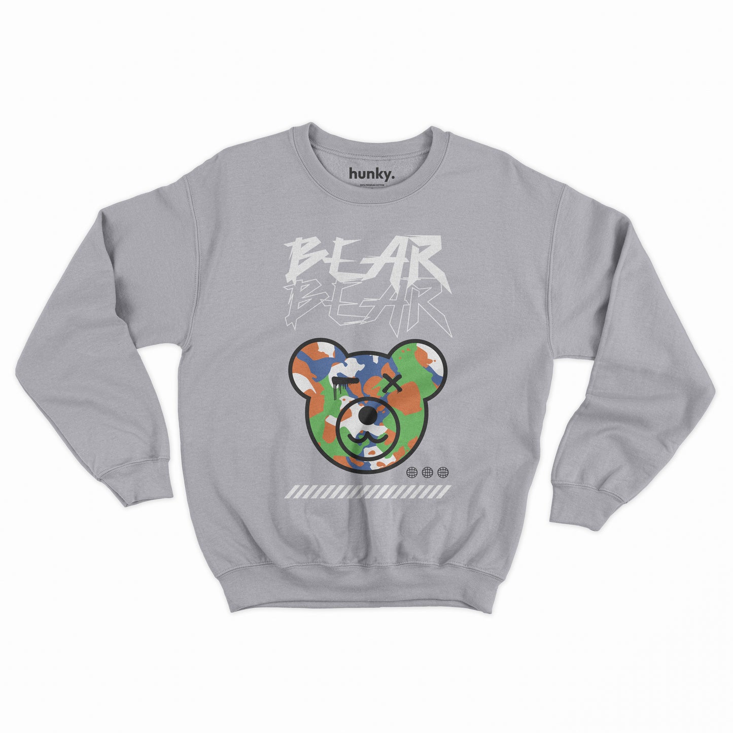 Camouflage Bear Sweatshirt