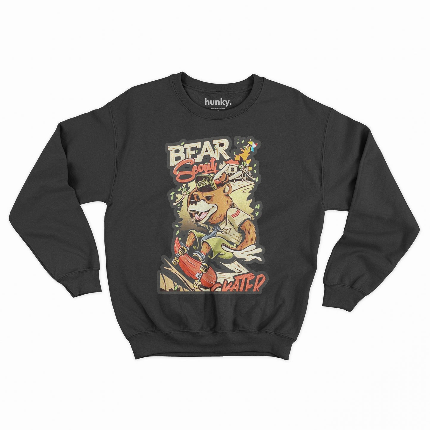 Skater Bear Sweatshirt