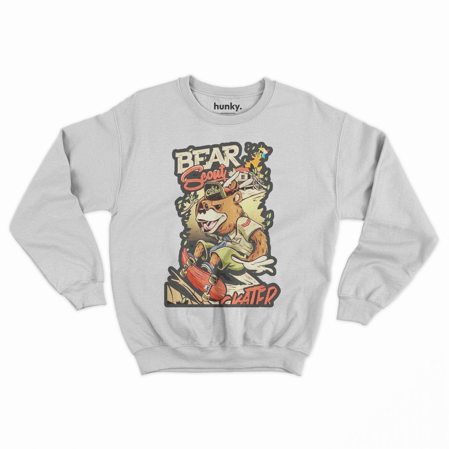 Skater Bear Sweatshirt