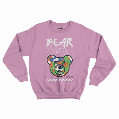 Camouflage Bear Sweatshirt