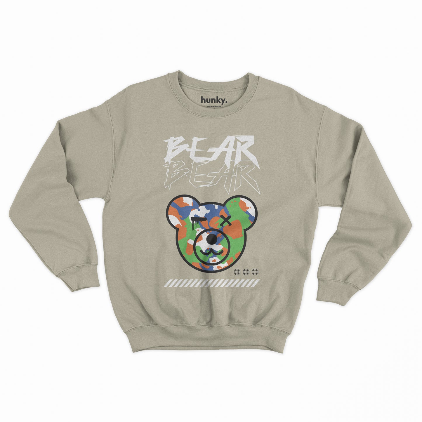 Camouflage Bear Sweatshirt