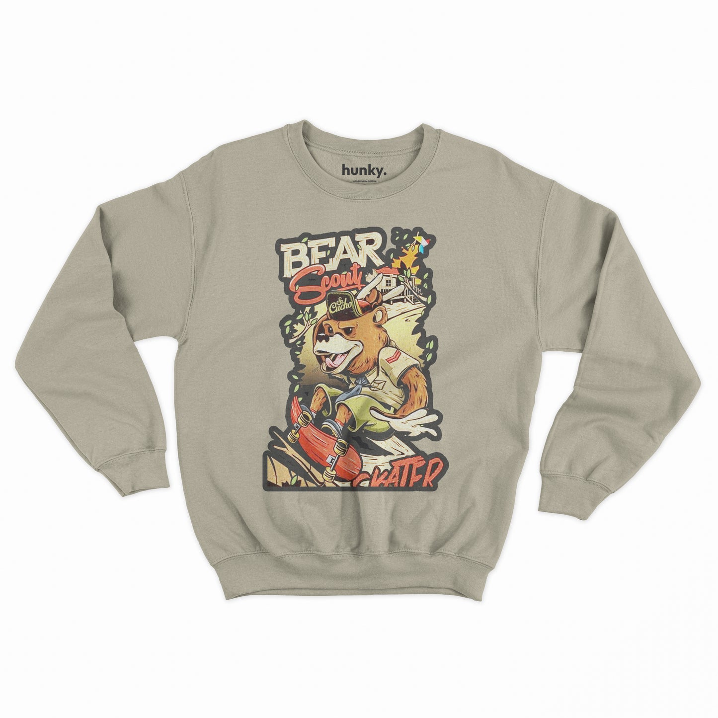 Skater Bear Sweatshirt