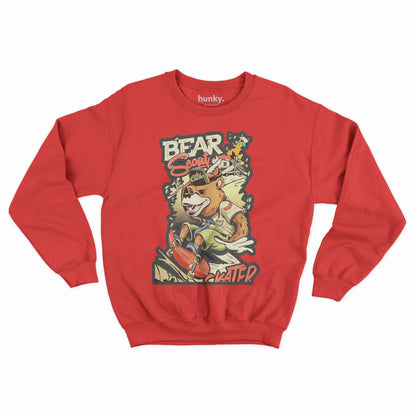 Skater Bear Sweatshirt