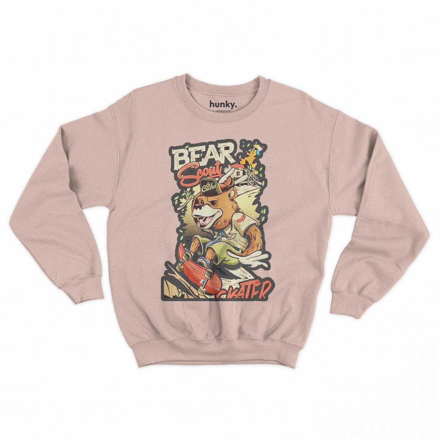 Skater Bear Sweatshirt