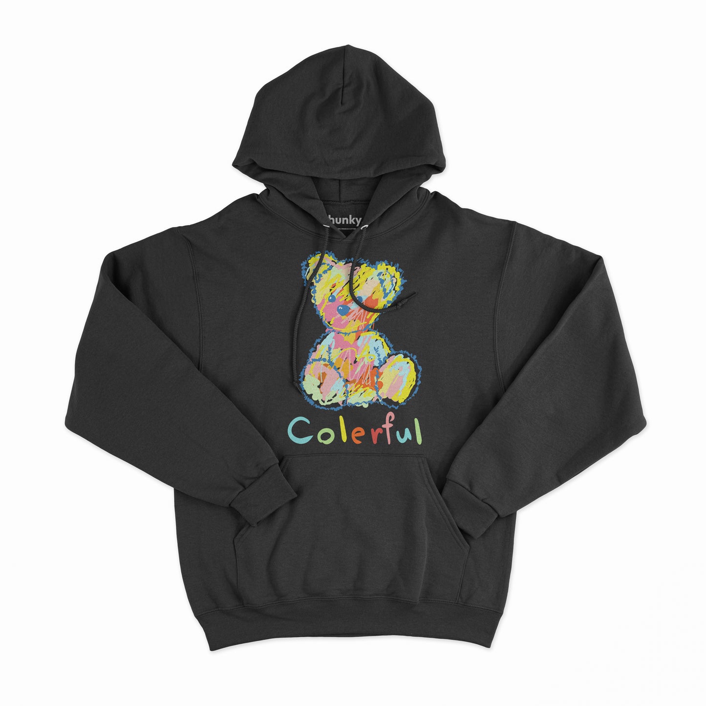 Colerful Bear Hoodie