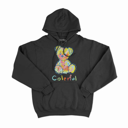 Colerful Bear Hoodie