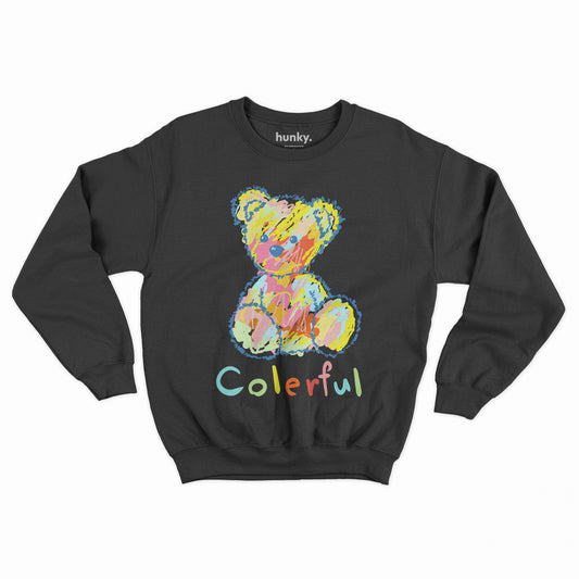 Colerful Bear Sweatshirt