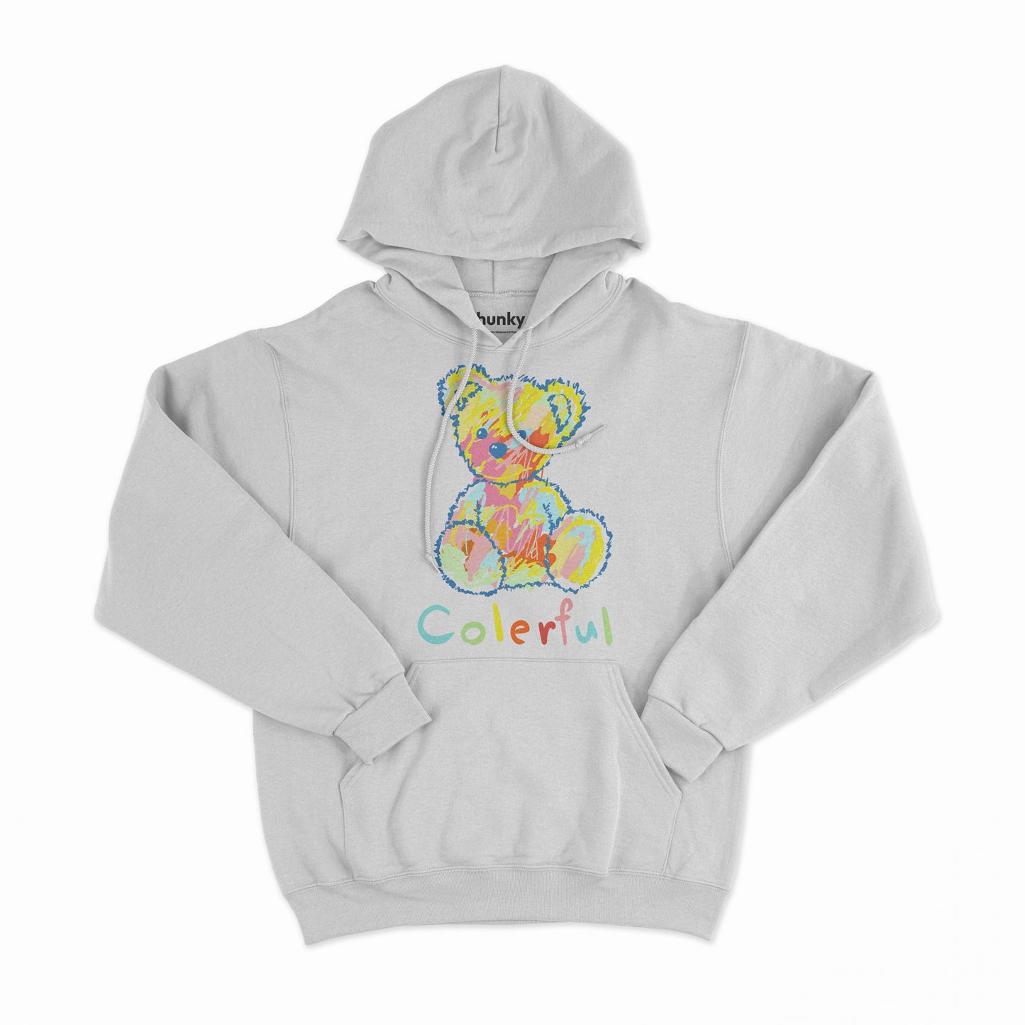 Colerful Bear Hoodie