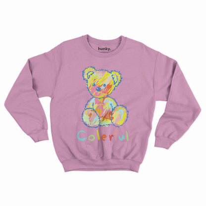 Colerful Bear Sweatshirt