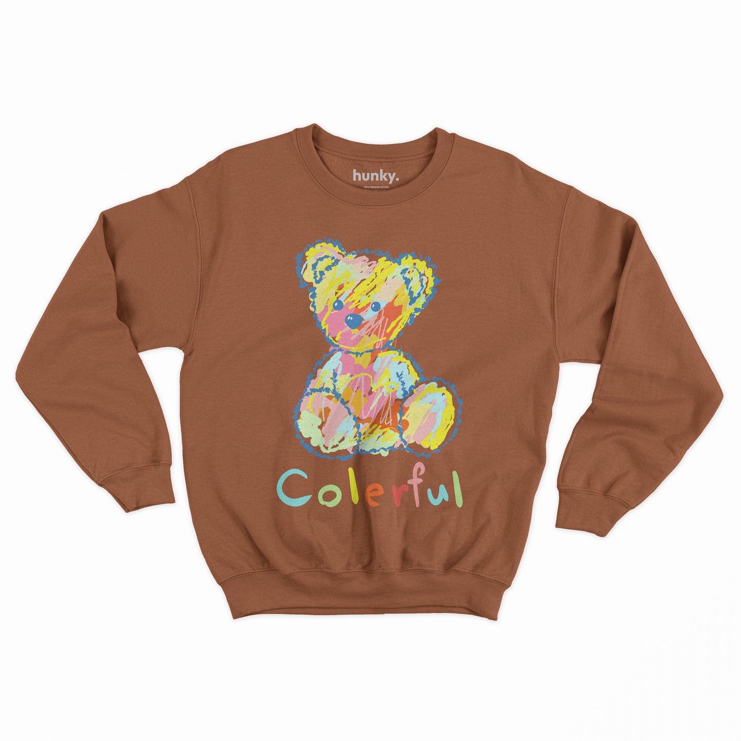 Colerful Bear Sweatshirt