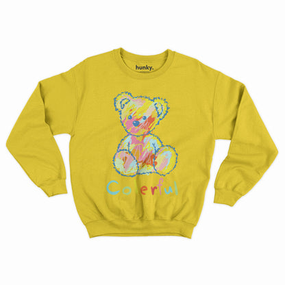 Colerful Bear Sweatshirt