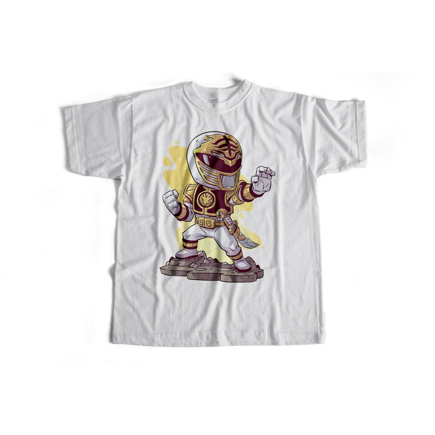 Superhero White Ranger T-Shirt