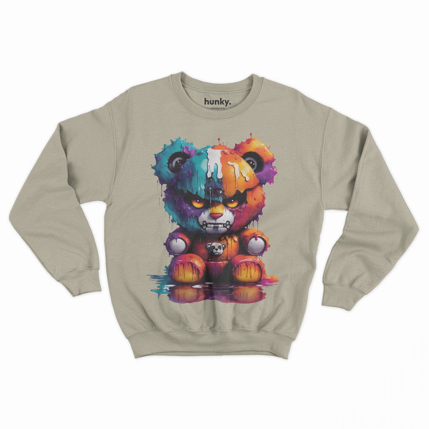 Angry Teddy Bear Sweatshirt