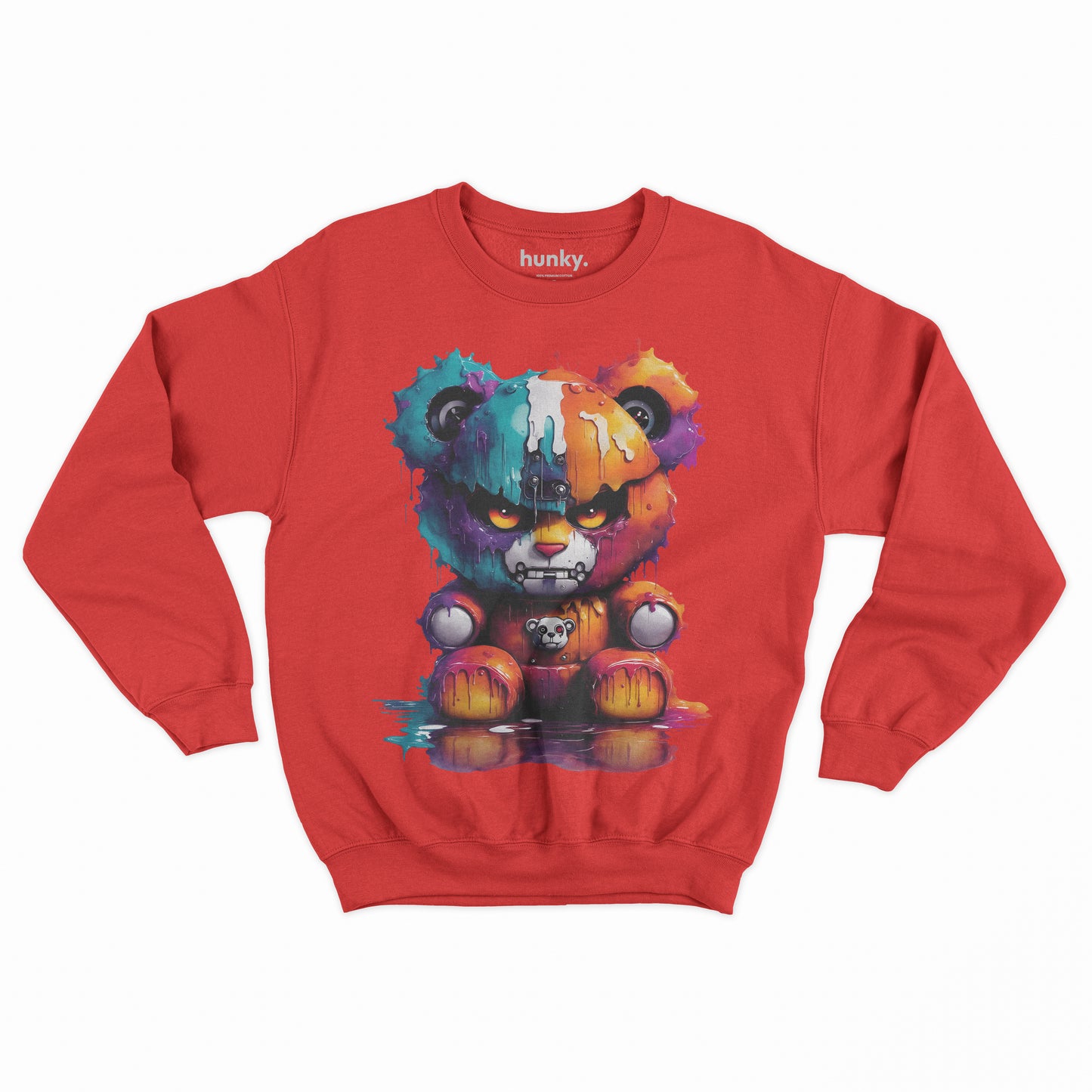 Angry Teddy Bear Sweatshirt