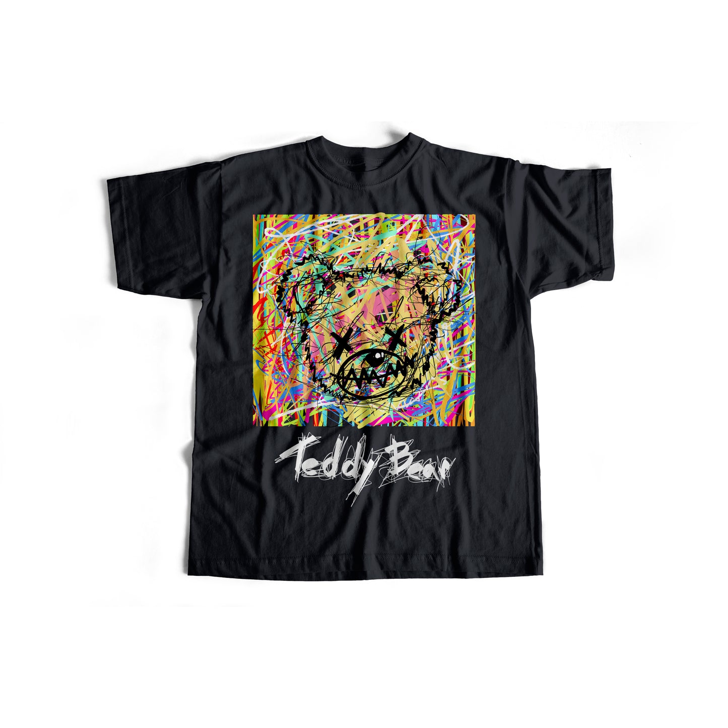 Crayon Teddy Bear T-Shirt