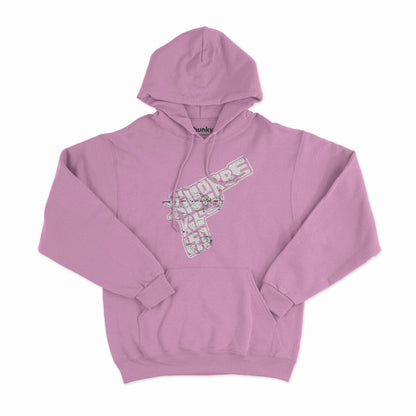 Calligram Gun Hoodie