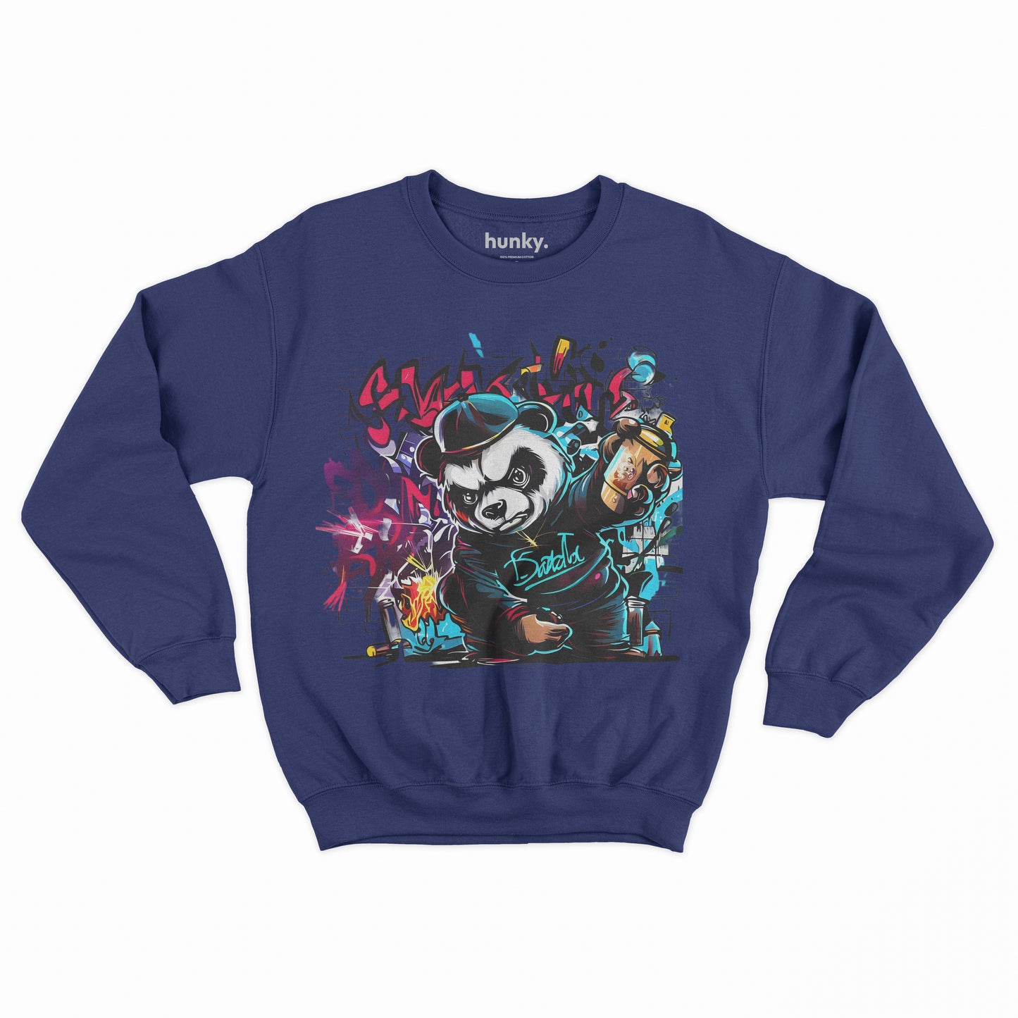 Graffiti Angry Panda Sweatshirt