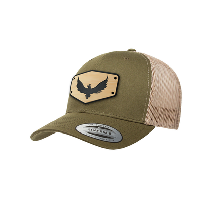 Trucker Hat with Eagle Design