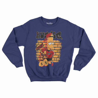 Street Bart Simpson Sweatshirt