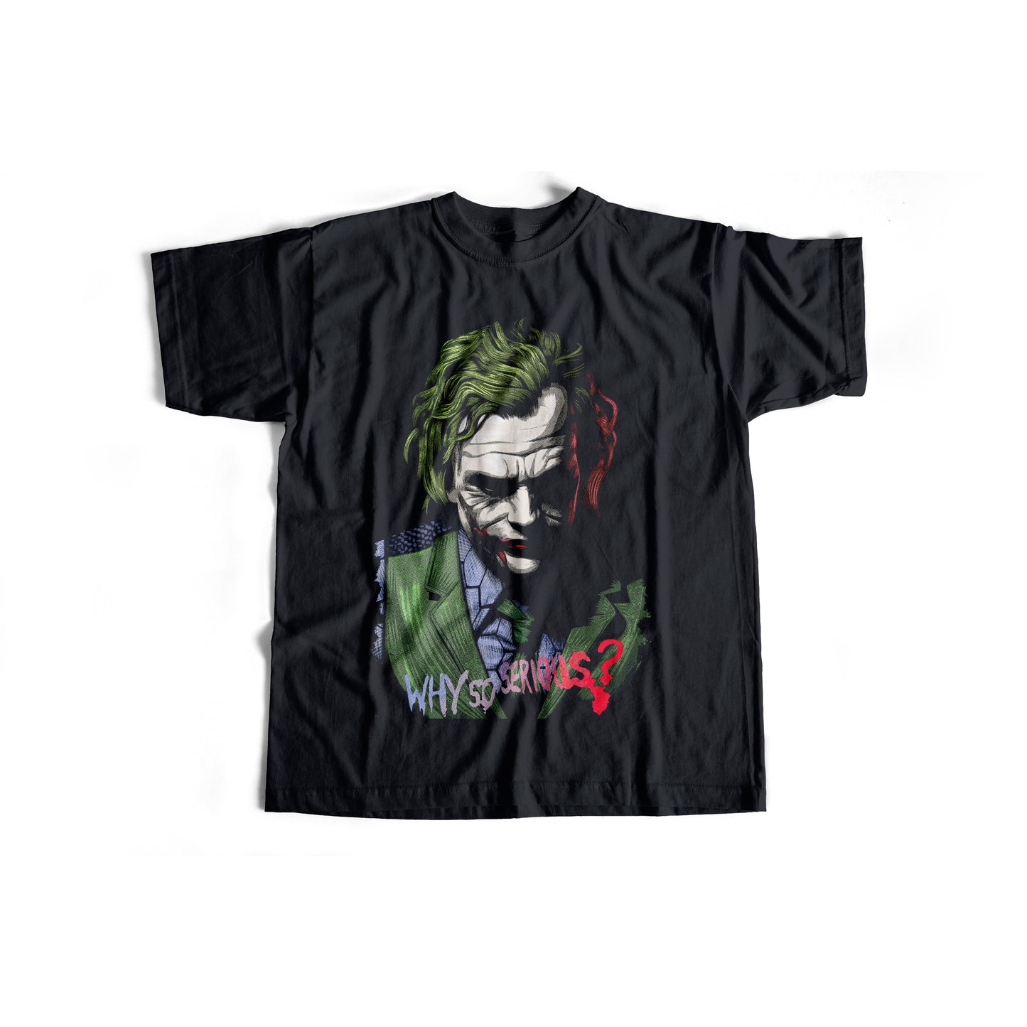 Why So Serious? Ledger, Joker T-Shirt