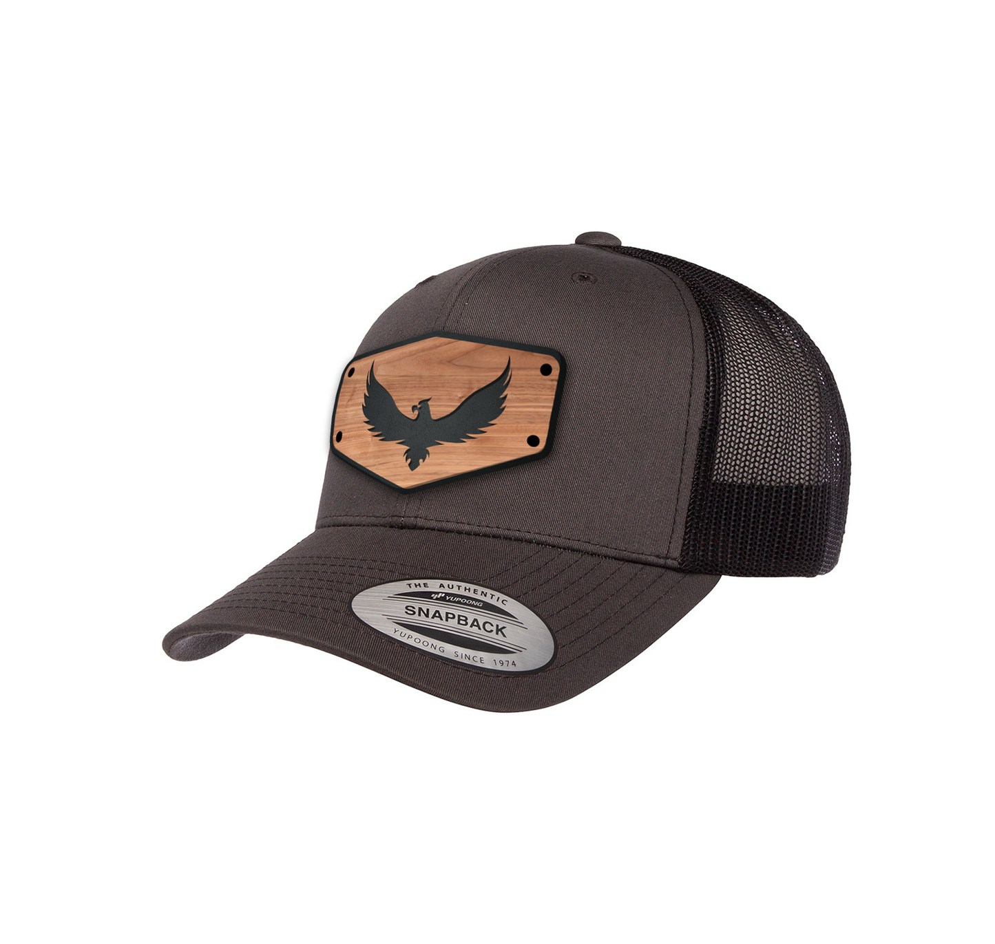 Trucker Hat with Eagle Design