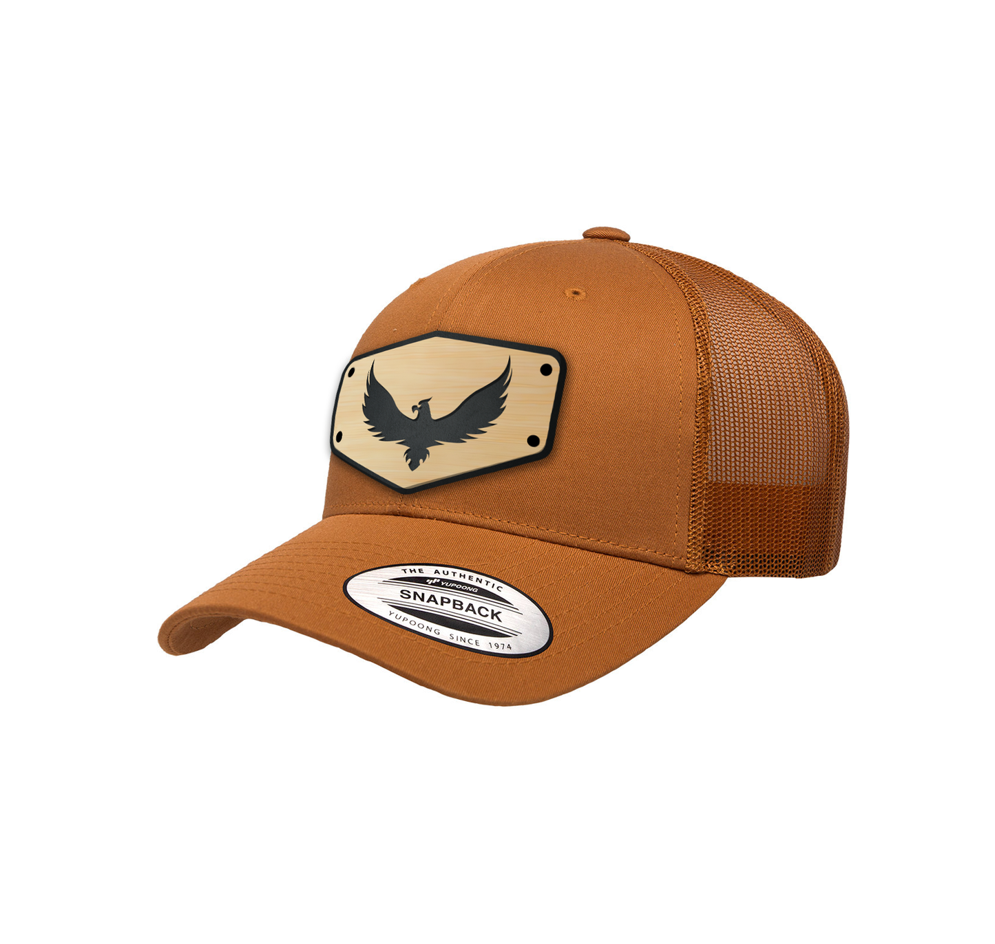 Trucker Hat with Eagle Design