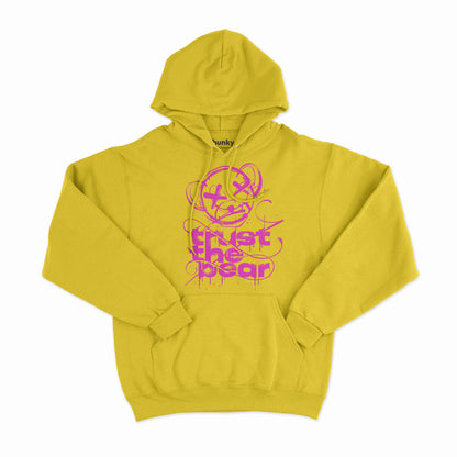 Pink Bear Hoodie