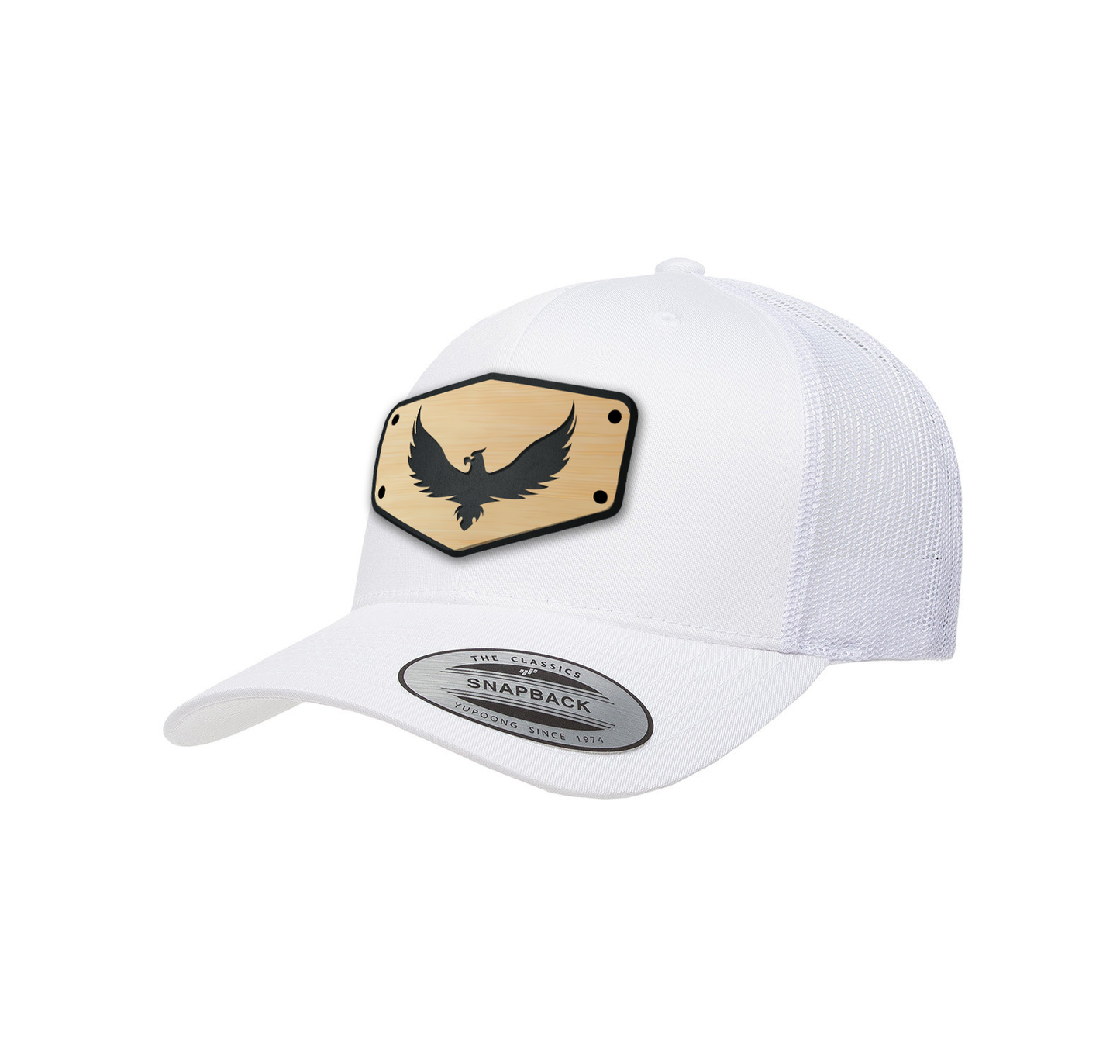 Trucker Hat with Eagle Design