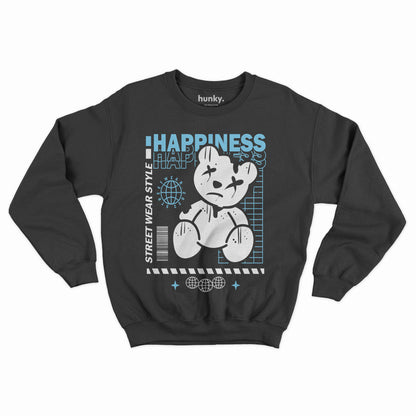 hapiness bear sweatshirt