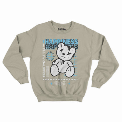 hapiness bear sweatshirt